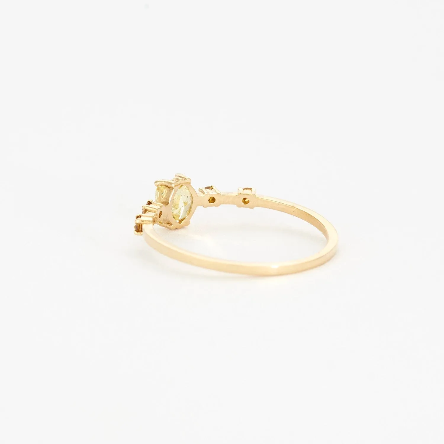 Bague en or et diamants de couleurs sold by 58 Facettes product image thumbnail 5