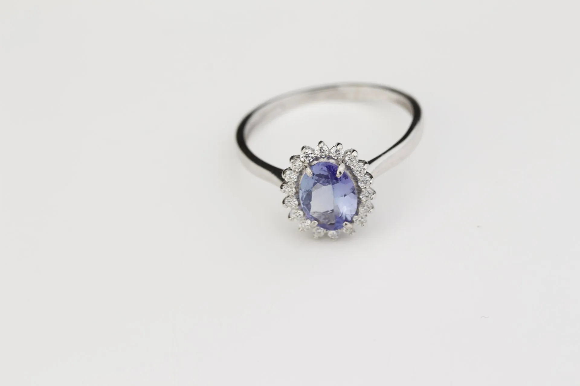Bague Tanzanite Diamants sold by 58 Facettes product image thumbnail 3