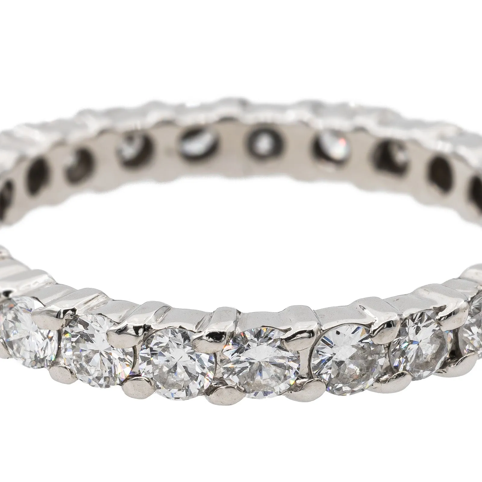 Bague Alliance Or blanc Diamant sold by 58 Facettes product image thumbnail 5