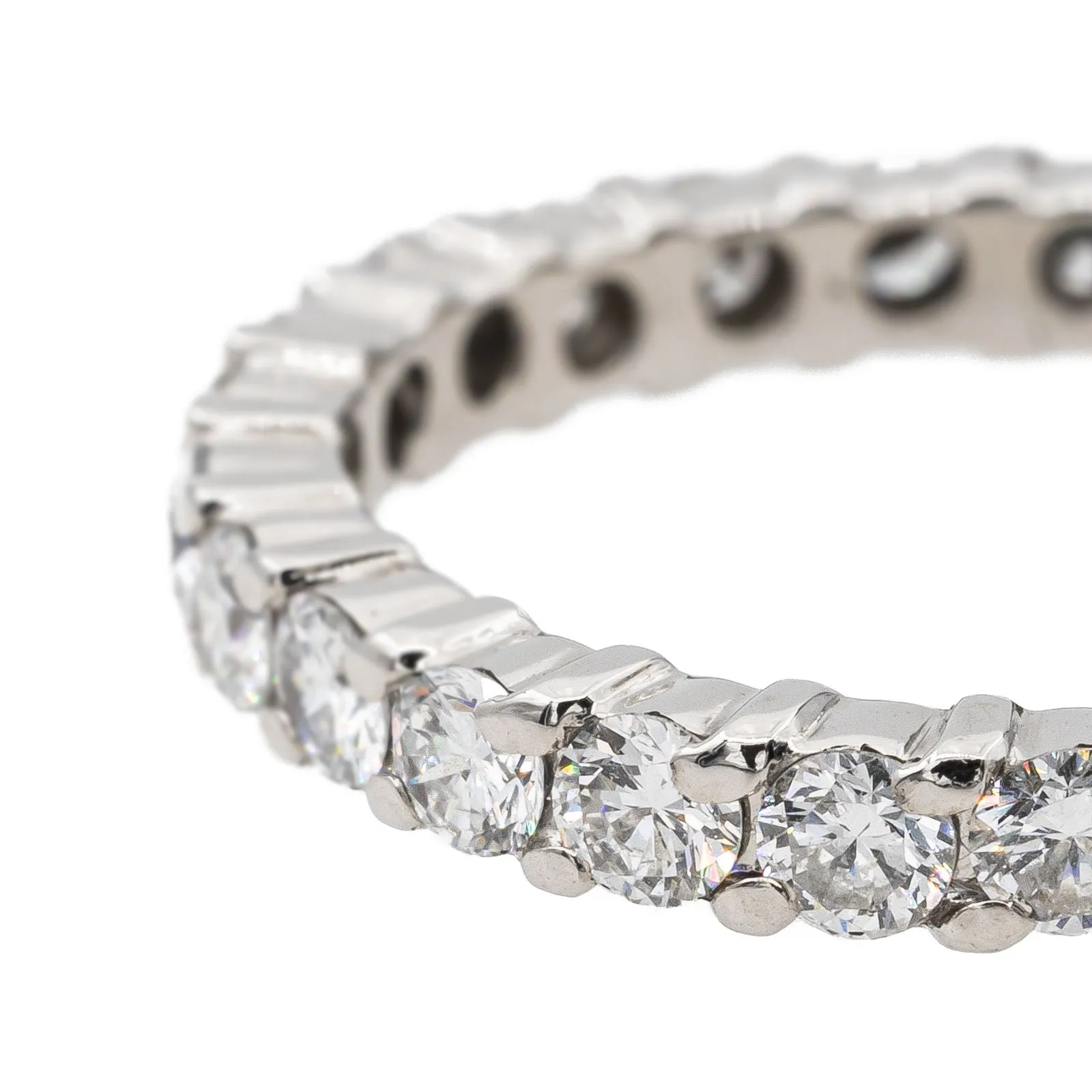 Bague Alliance Or blanc Diamant sold by 58 Facettes product image thumbnail 4