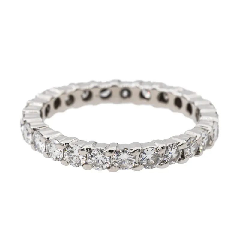 Bague Alliance Or blanc Diamant sold by 58 Facettes