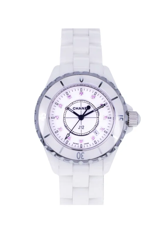 Montre CHANEL J12 Quartz Diamants 33 mm Quartz made by 58 Facettes
