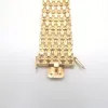 Bracelet manchette or jaune sold by 58 Facettes