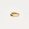 Alliance or et saphir sold by 58 Facettes
