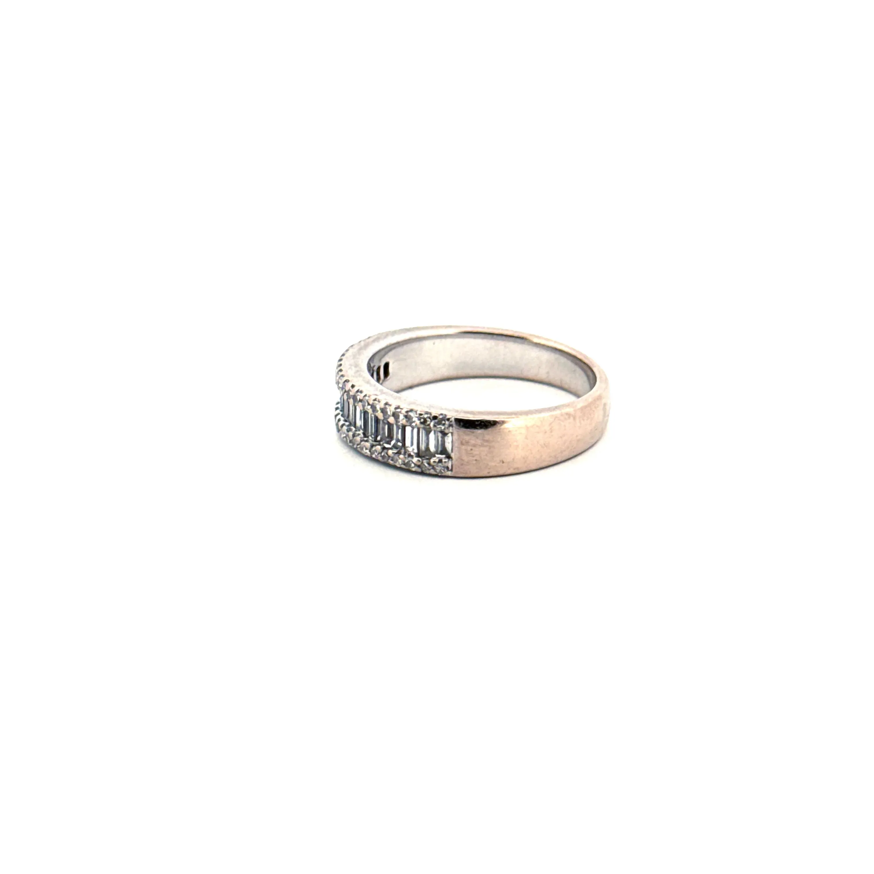 Alliance Or Blanc 18k Diamants sold by 58 Facettes product image thumbnail 3