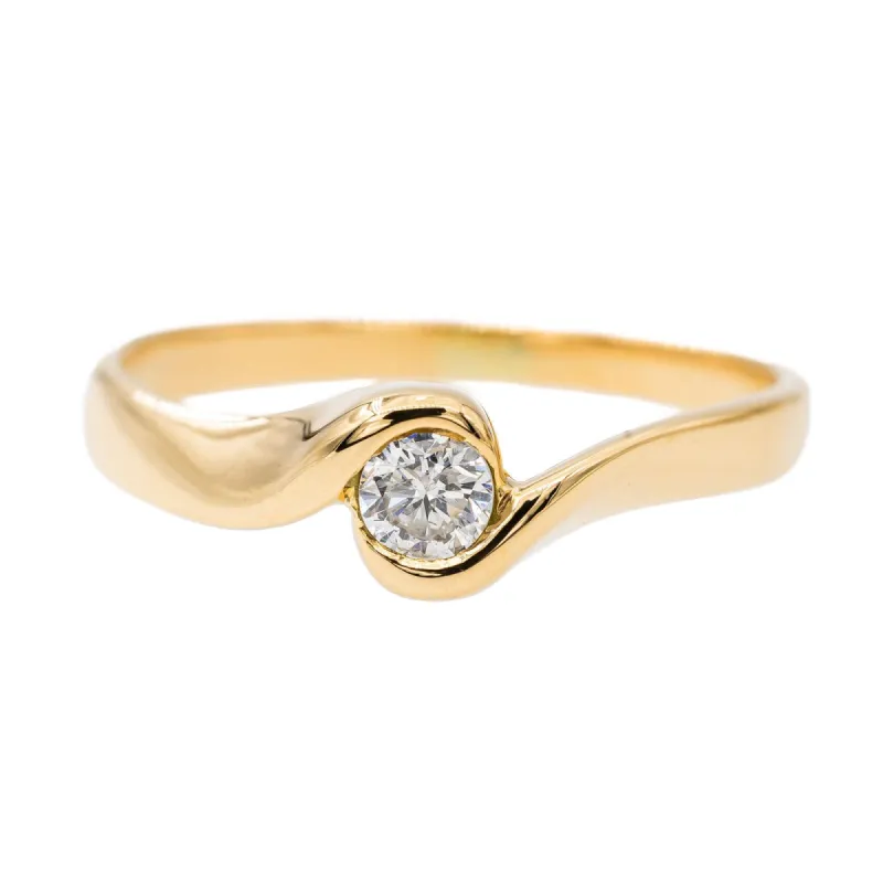 Bague Alliance Or jaune Diamant sold by 58 Facettes