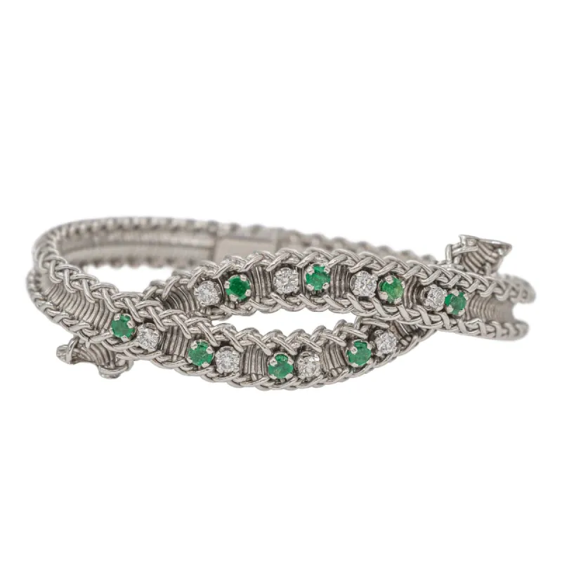 Bracelet Or blanc Diamant sold by 58 Facettes