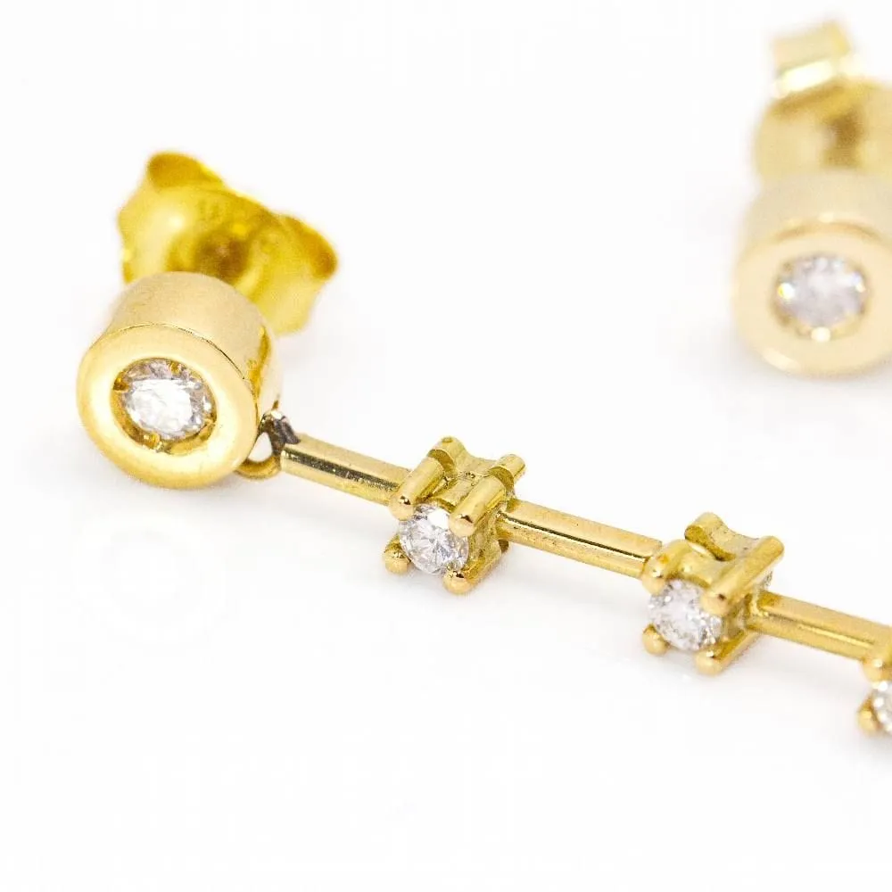 Boucles d'oreilles colombiennes en or et émeraudes sold by 58 Facettes product image thumbnail 5