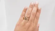 Bague Trinity 3 ors XL de Cartier sold by 58 Facettes