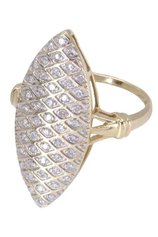 BAGUE MARQUISE DIAMANTS sold by 58 Facettes product image thumbnail 3