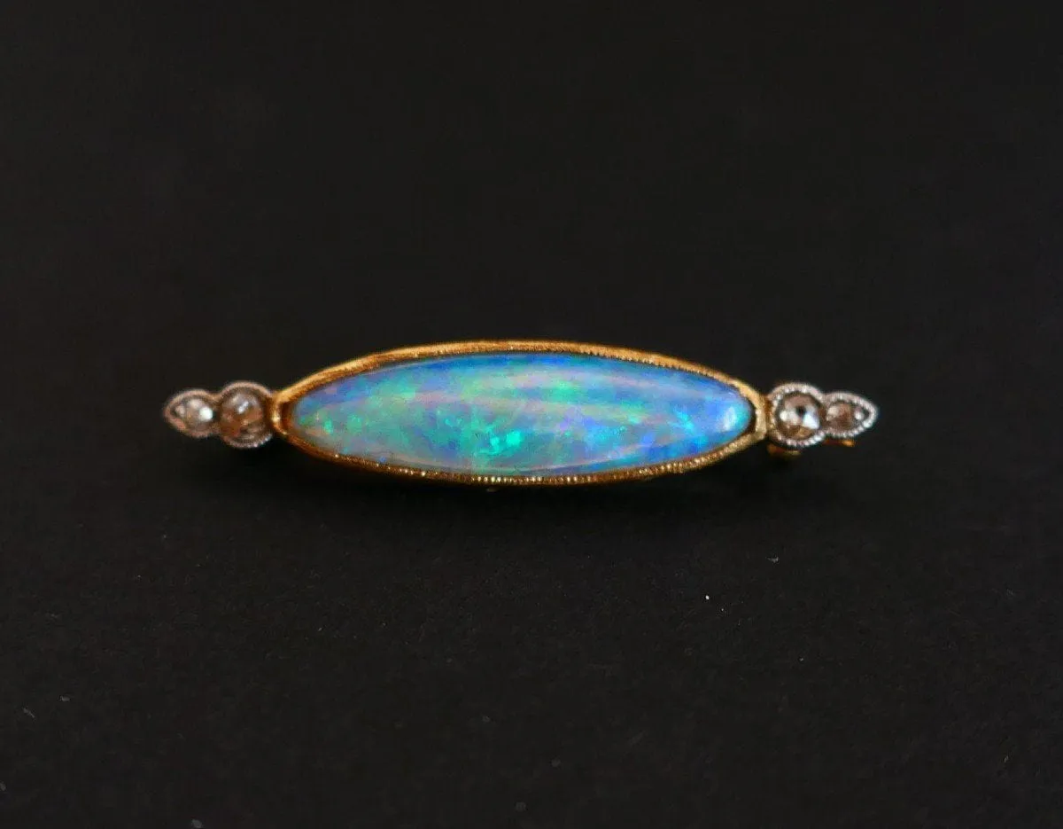 Broche Opale et Diamants sold by 58 Facettes product image thumbnail 2