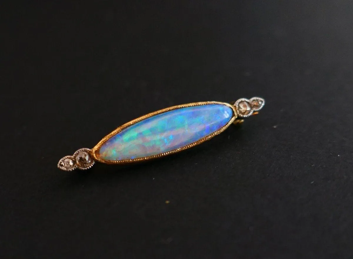 Broche Opale et Diamants sold by 58 Facettes product image thumbnail 3