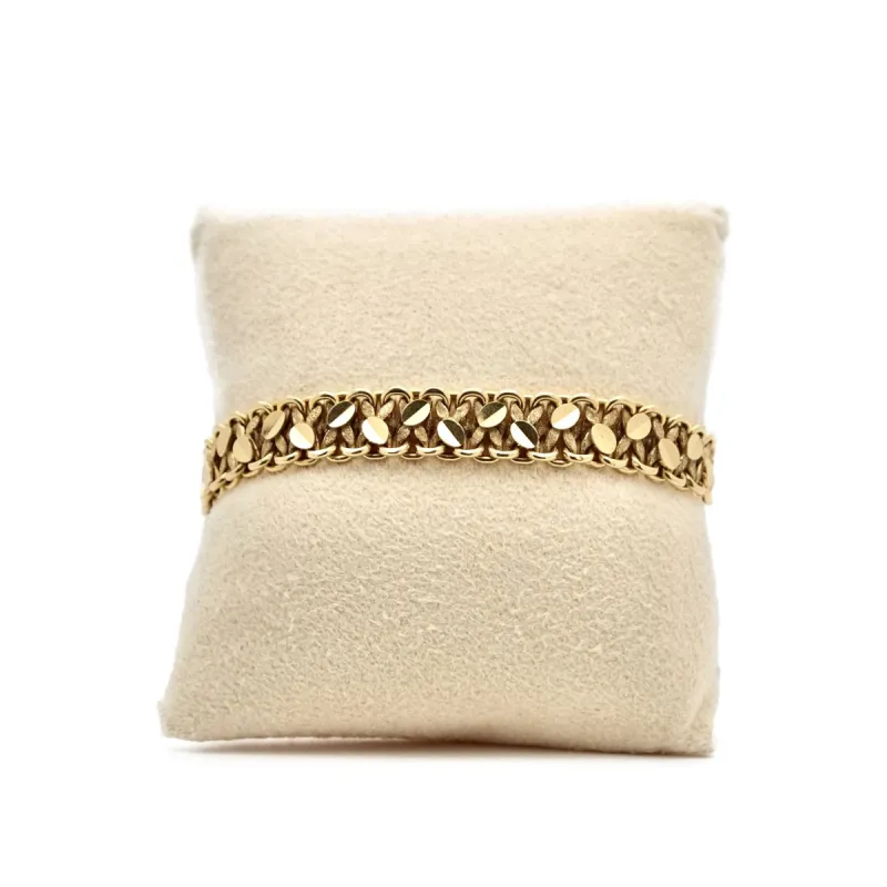 Bracelet "grains de café" Or jaune sold by 58 Facettes