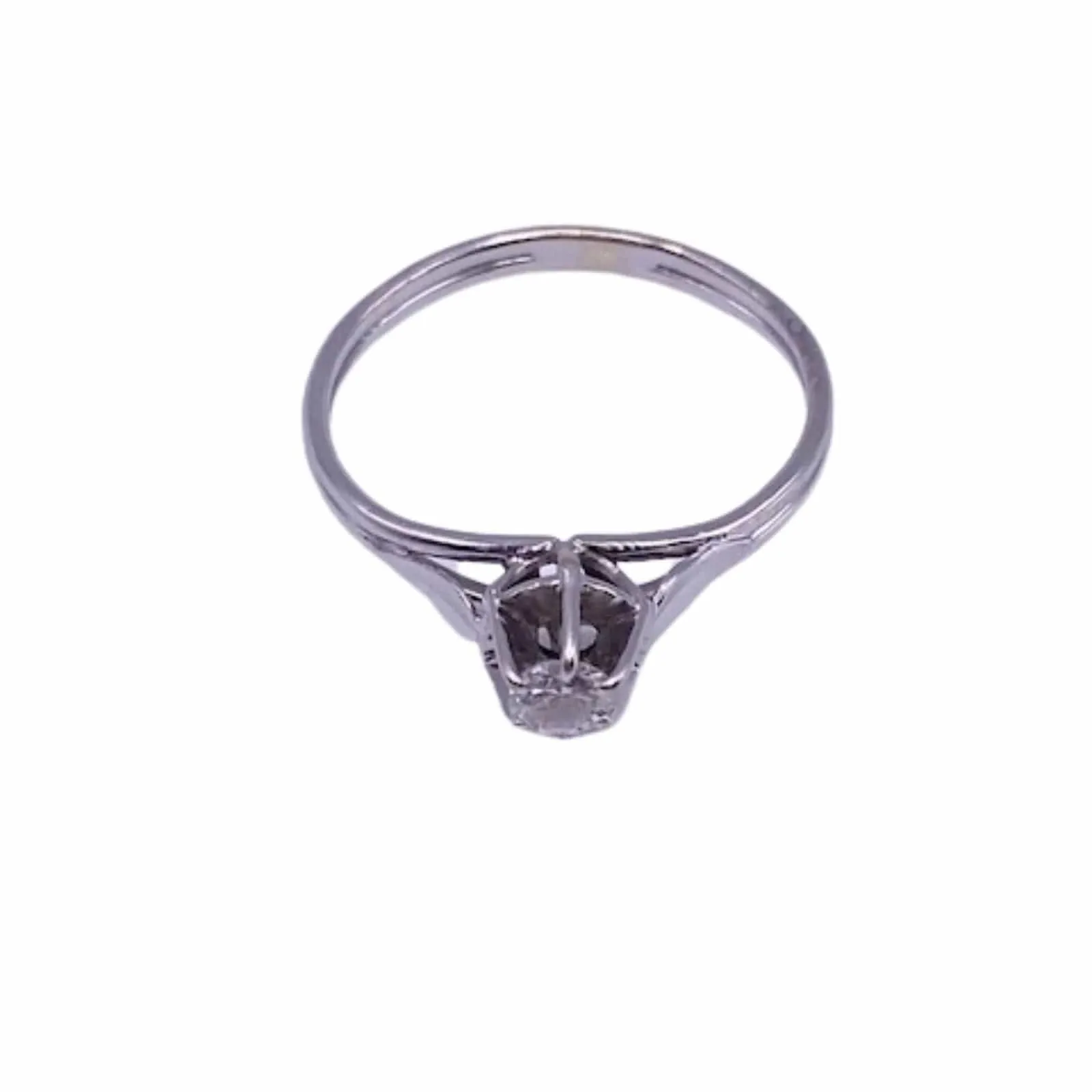 Bague Or Blanc & Diamant sold by 58 Facettes