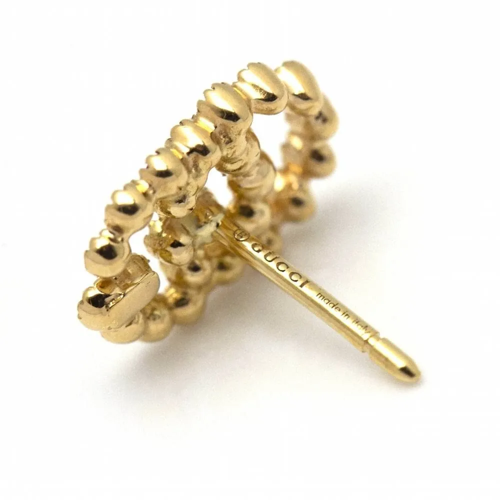 GUCCI - Boucles d'oreilles Or jaune Saphirs sold by 58 Facettes product image thumbnail 4