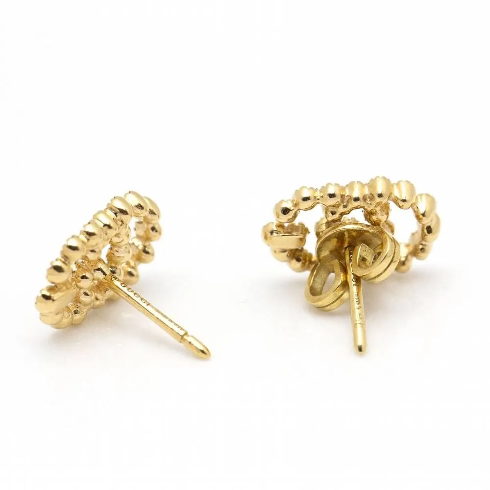 GUCCI - Boucles d'oreilles Or jaune Saphirs sold by 58 Facettes product image thumbnail 5