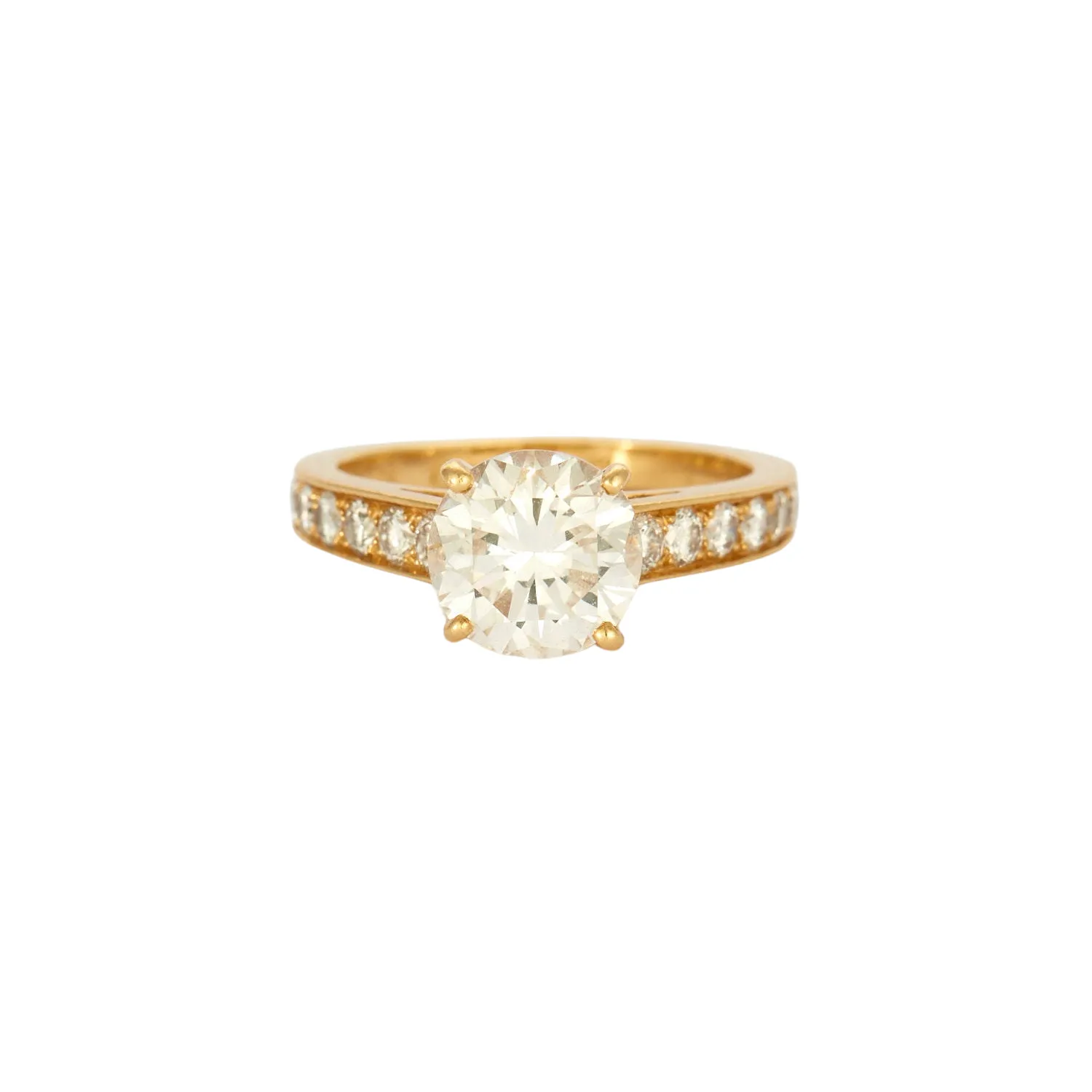 CARTIER - Bague Diane or jaune et diamants sold by 58 Facettes