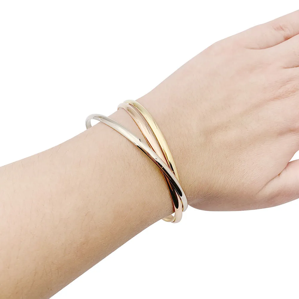 Bracelet Cartier "Trinity" trois ors. sold by 58 Facettes product image thumbnail 4