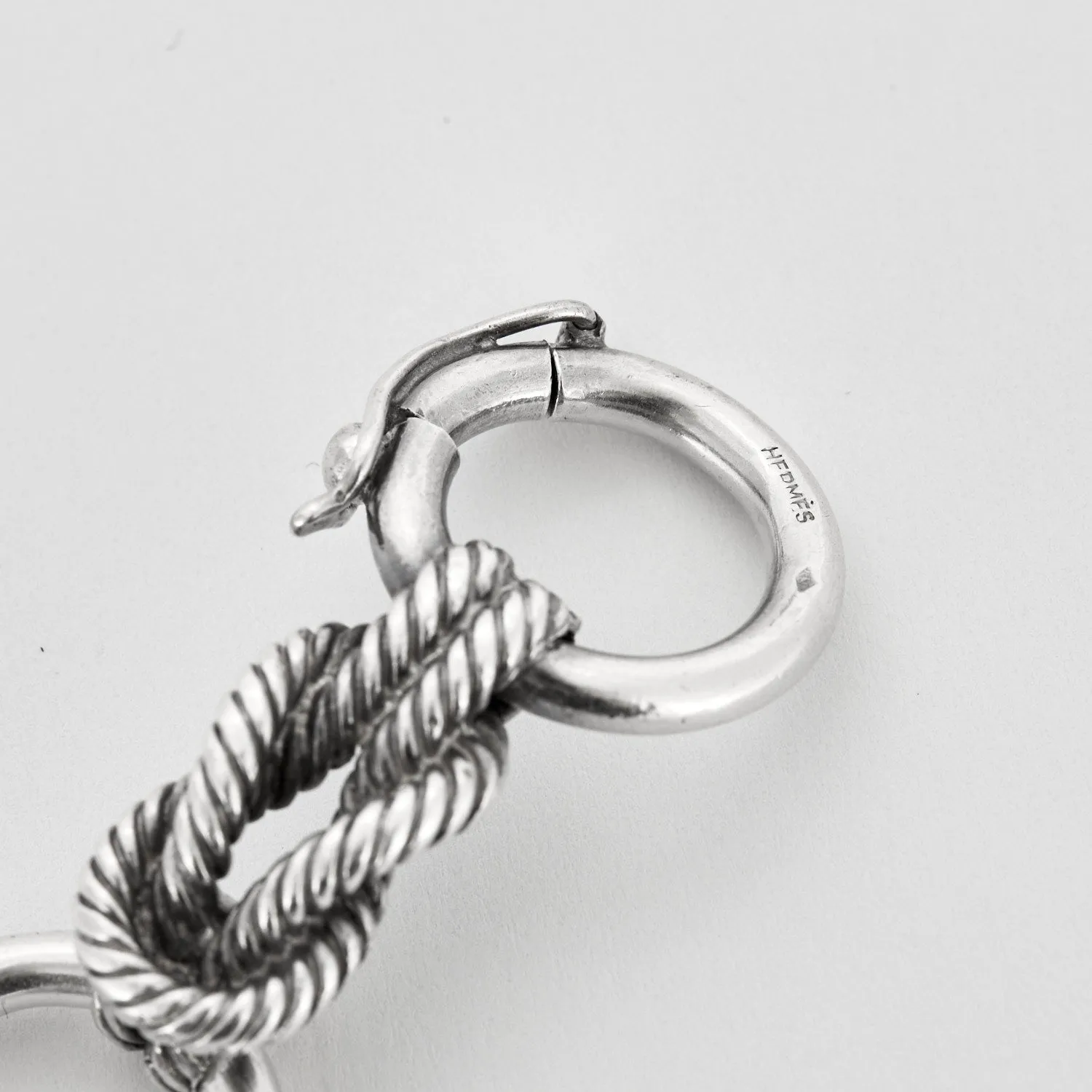 Hermès - Bracelet Audierne en argent sold by 58 Facettes product image thumbnail 5