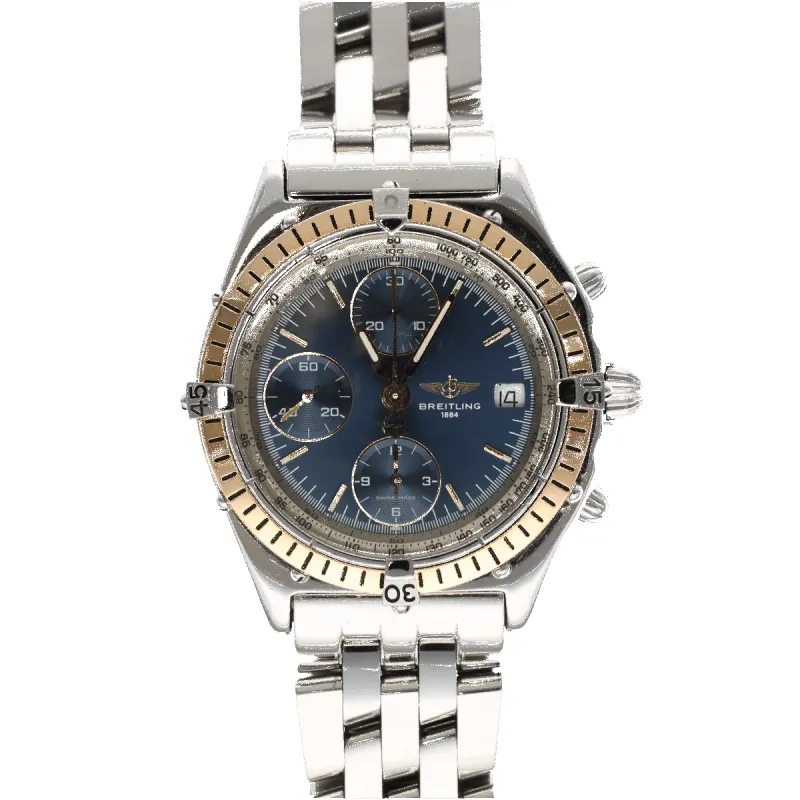 Montre Breitling Chronomat or et acier automatique sold by 58 Facettes
