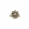 Bague Entourage Or Blanc sold by 58 Facettes
