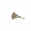 Bague Entourage Or Blanc sold by 58 Facettes