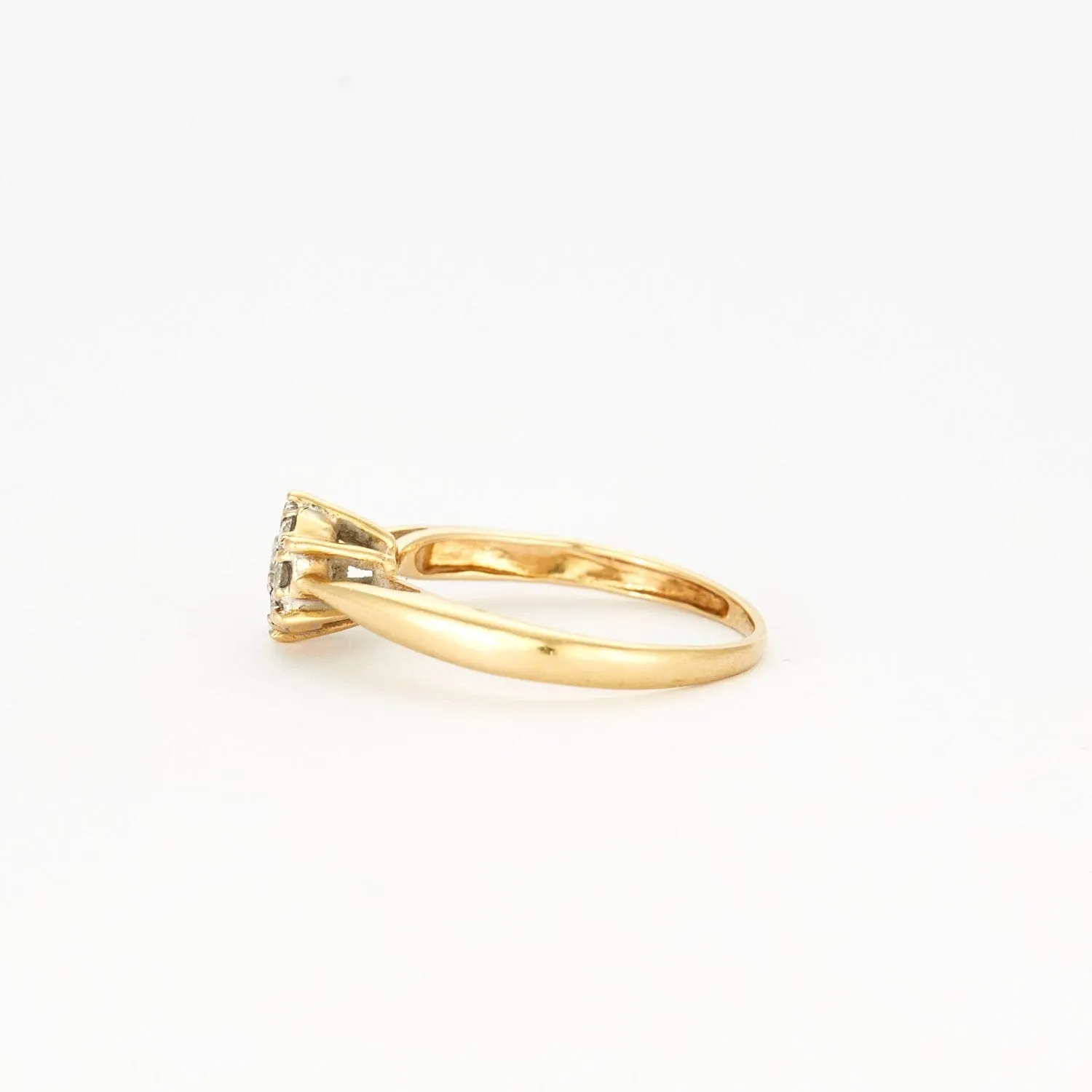 Bague motif floral sertis de diamants sold by 58 Facettes product image thumbnail 4