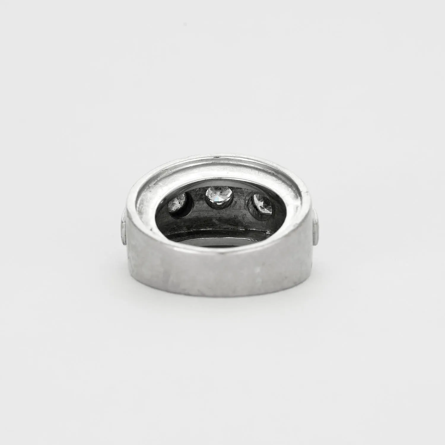 Bague or gris et diamants sold by 58 Facettes product image thumbnail 4