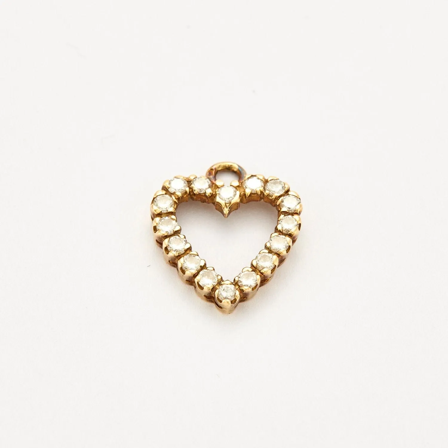 Pendentif Coeur Diamants sold by 58 Facettes product image thumbnail 3