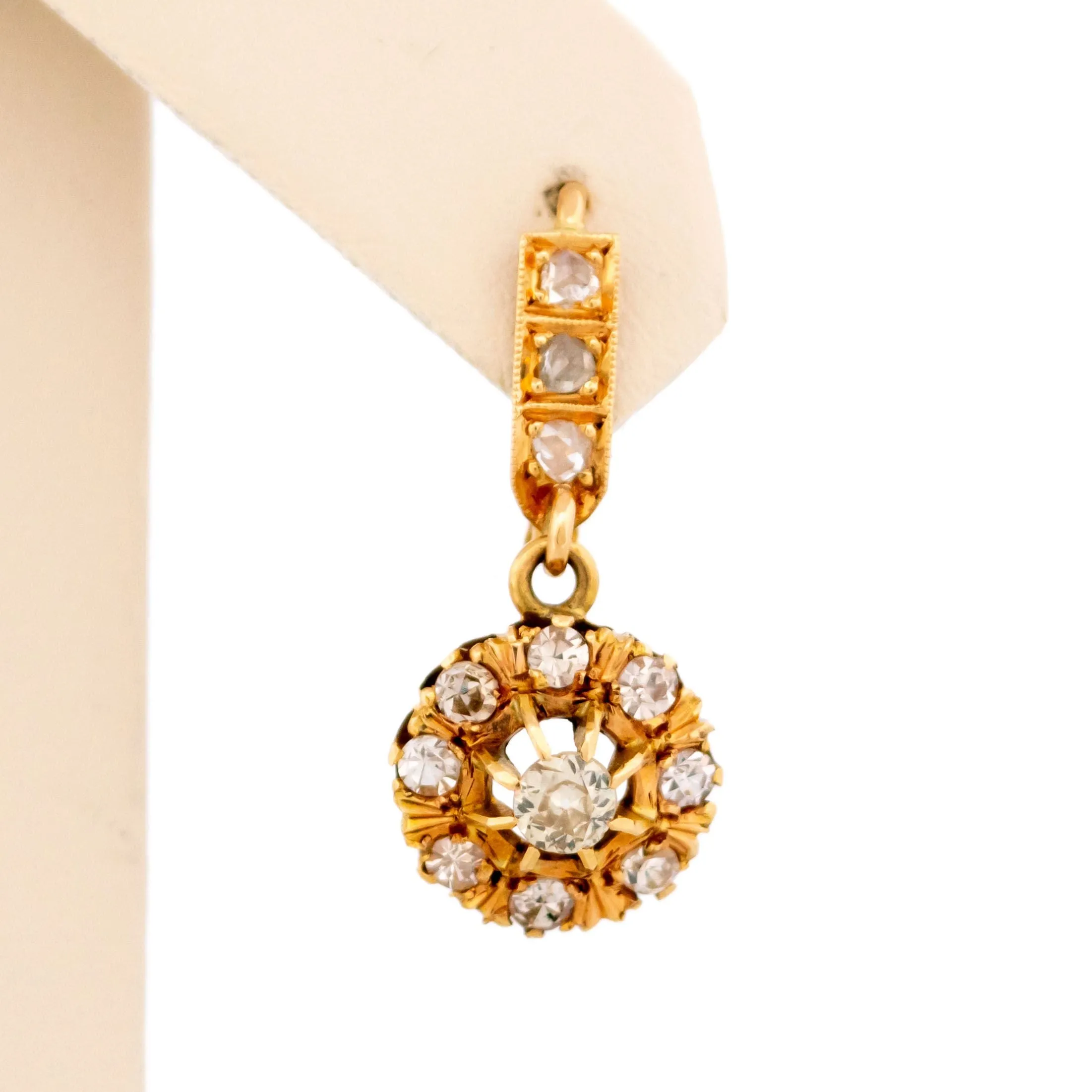 Boucles d'oreilles dormeuses diamants sold by 58 Facettes product image thumbnail 2