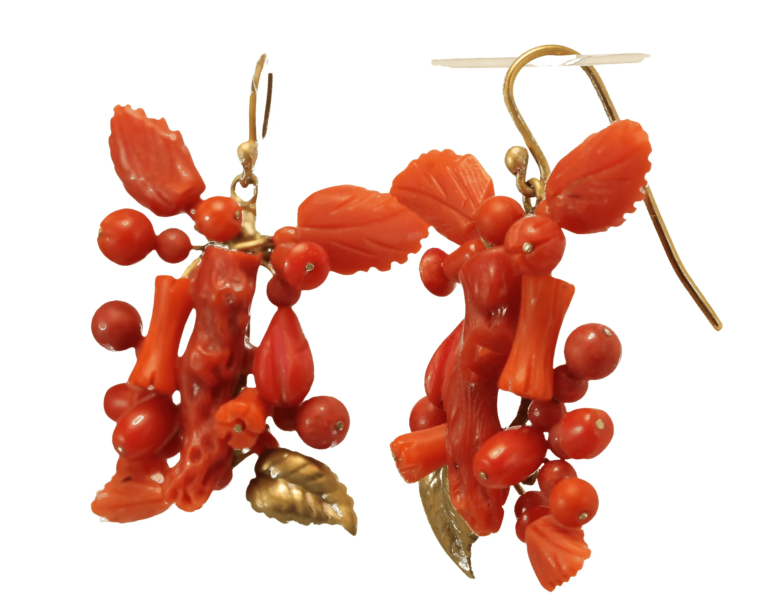 Boucles d'oreilles anciennes cCrail sold by 58 Facettes product image thumbnail 4