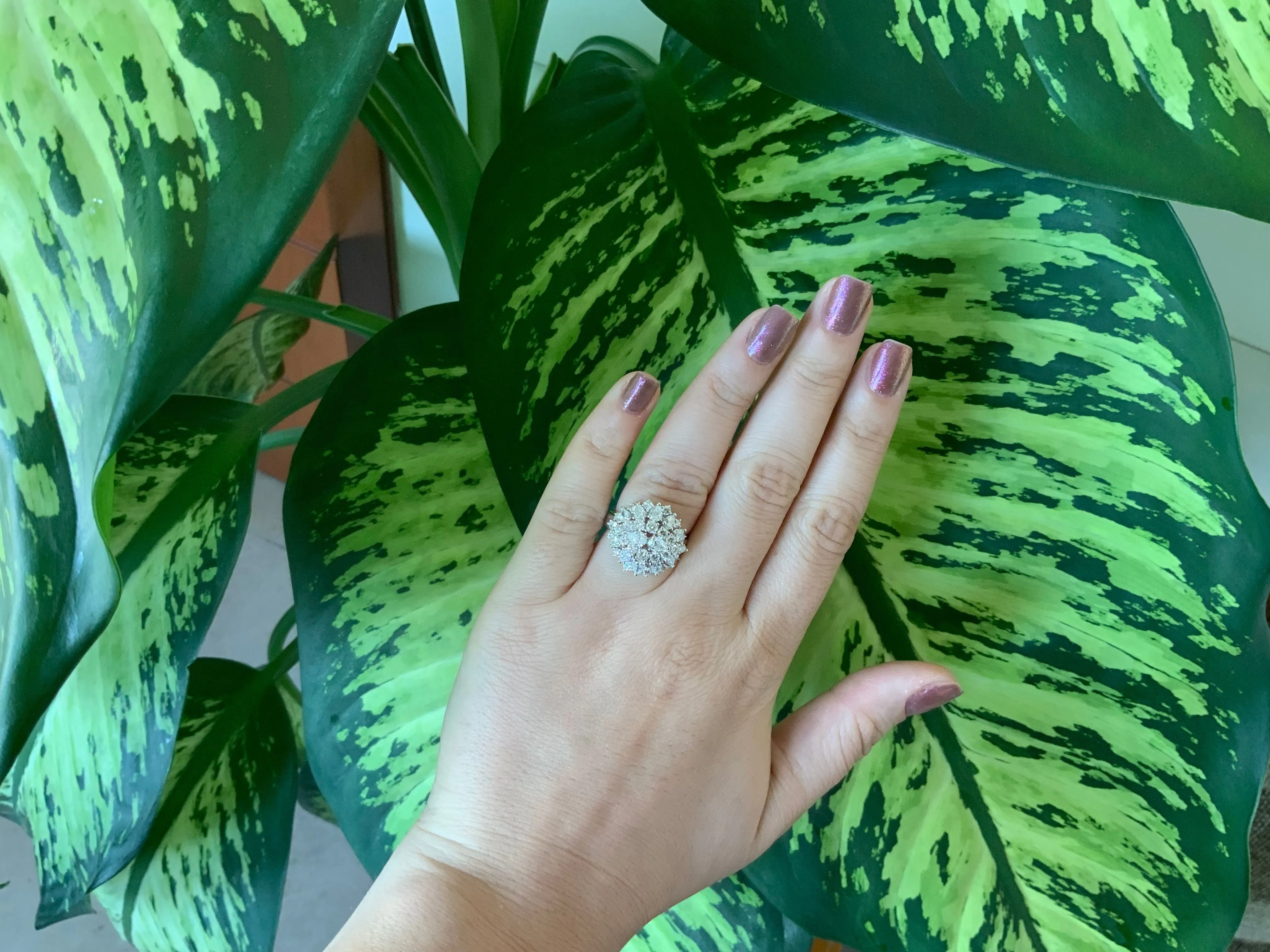 Bague cocktail fantaisie diamant sold by 58 Facettes product image thumbnail 2