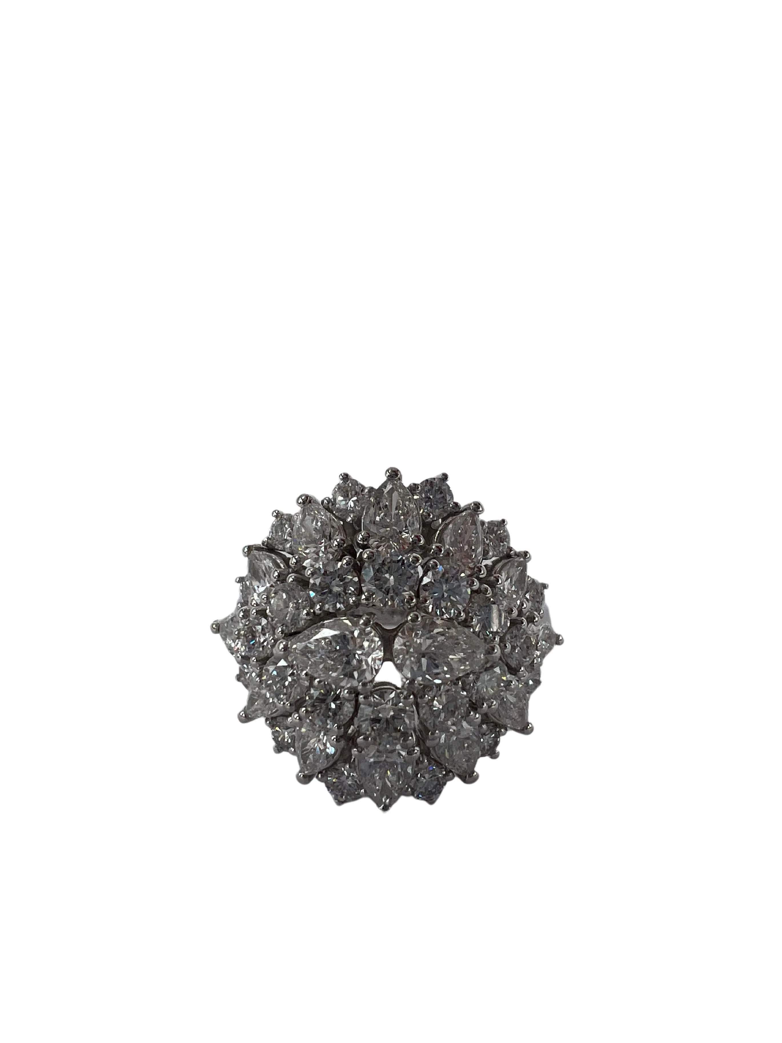 Bague cocktail fantaisie diamant sold by 58 Facettes