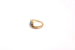 Bague saphir et diamants sold by 58 Facettes