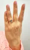 Bague saphir et diamants sold by 58 Facettes