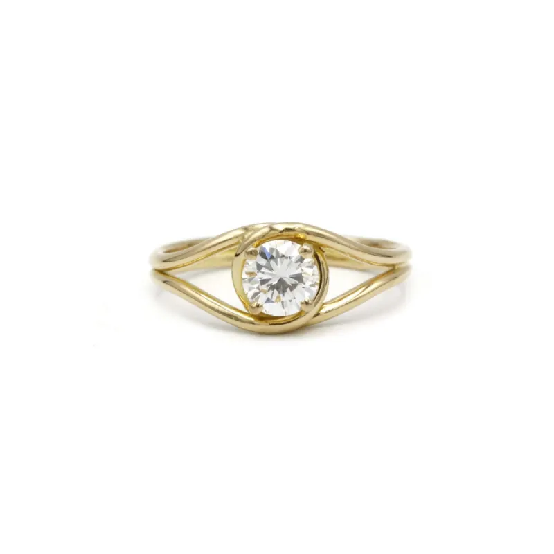 Bague Or jaune & Diamant sold by 58 Facettes