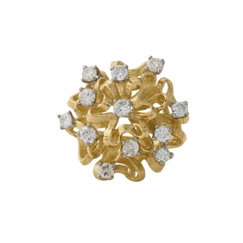 Bague diamants sold by 58 Facettes