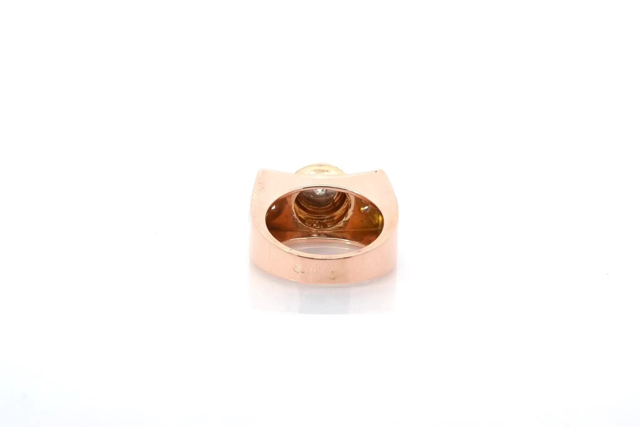 Bague vintage 1940 diamants en or sold by 58 Facettes product image thumbnail 5