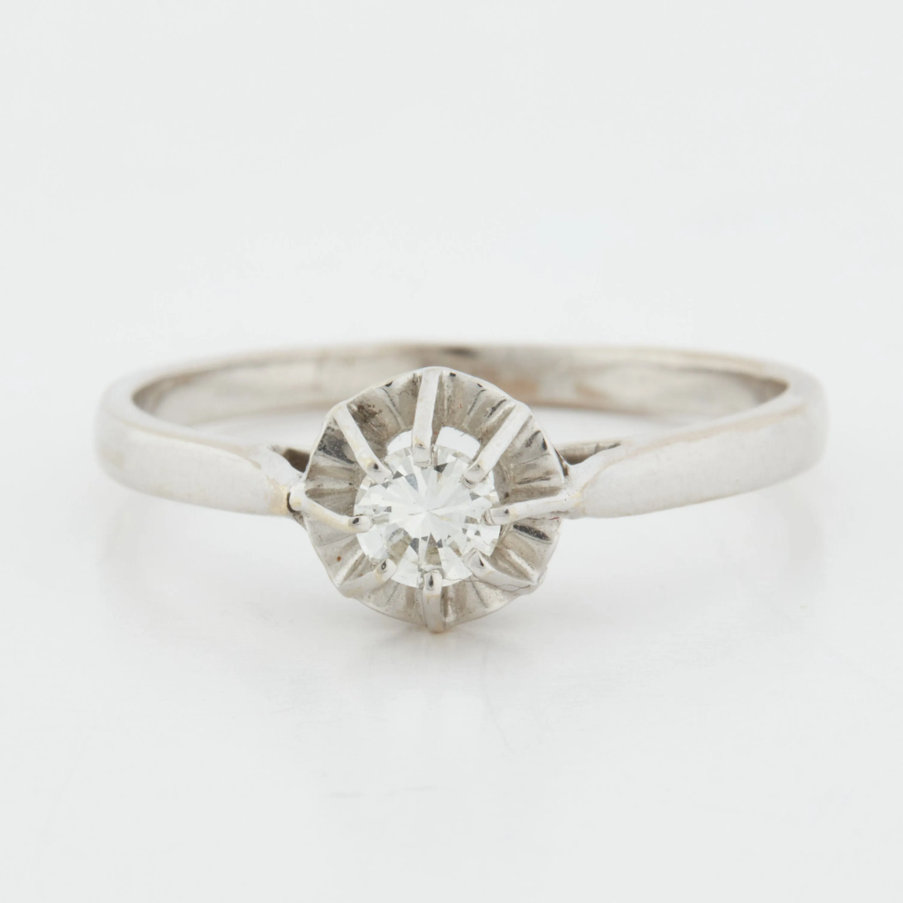 Bague Or blanc Diamant sold by 58 Facettes product image thumbnail 3