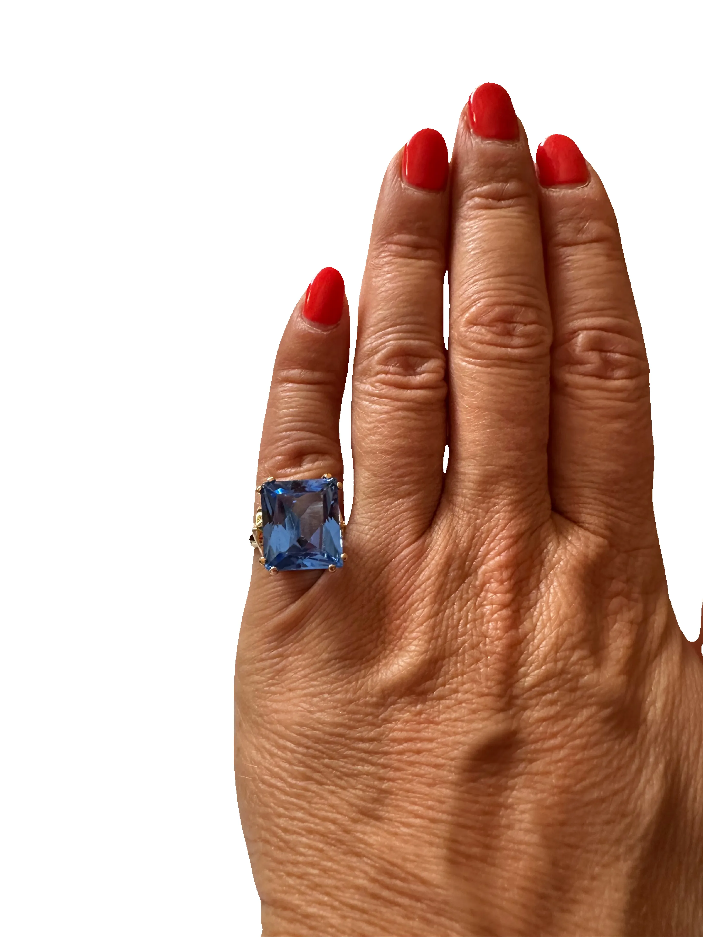 Bague en or Jaune - Topaze sold by 58 Facettes product image thumbnail 2