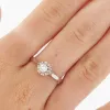 Bague Or blanc Diamant sold by 58 Facettes