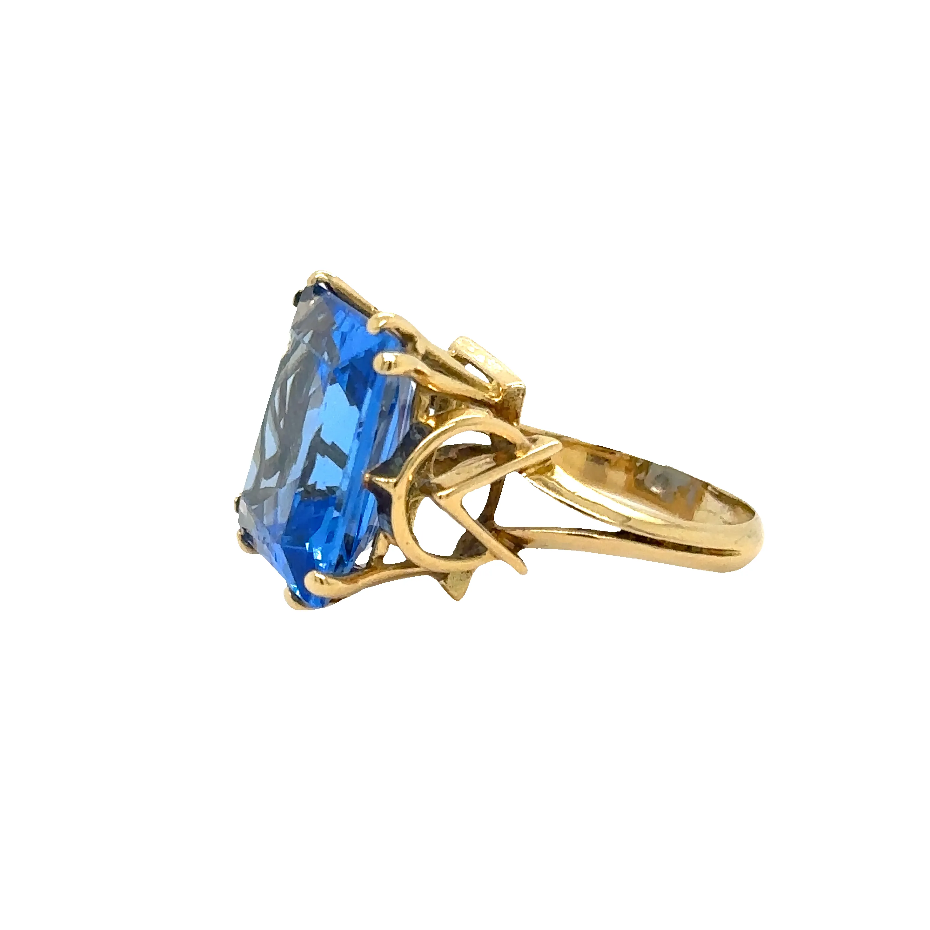 Bague en or Jaune - Topaze sold by 58 Facettes product image thumbnail 3