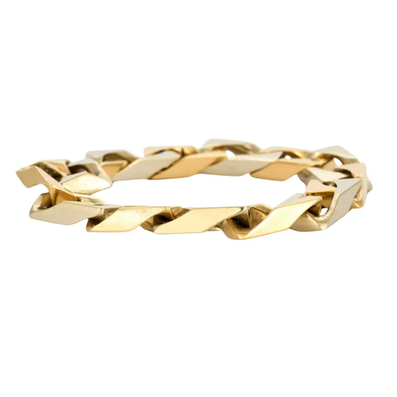 STERLE - Bracelet gourmette 2 ors sold by 58 Facettes