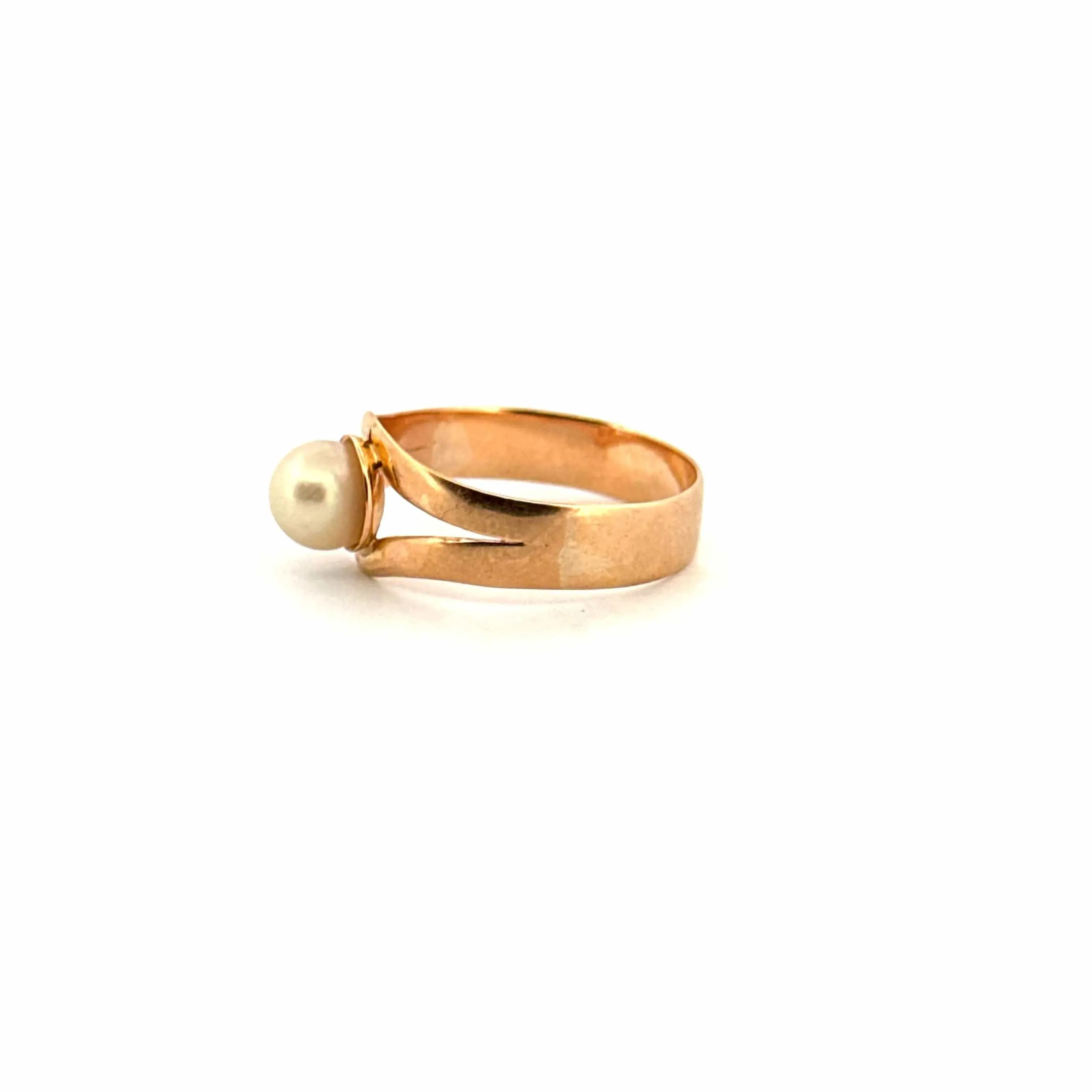 Bague Or Jaune & Perle de culture sold by 58 Facettes product image thumbnail 3