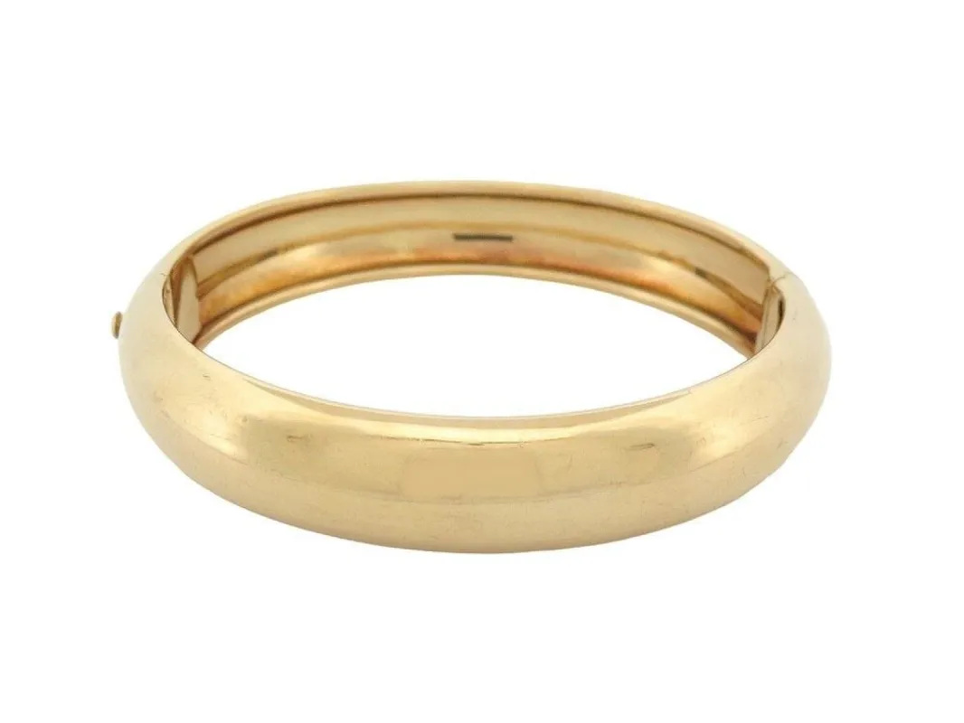 bracelet jonc rigide en or jaune sold by 58 Facettes