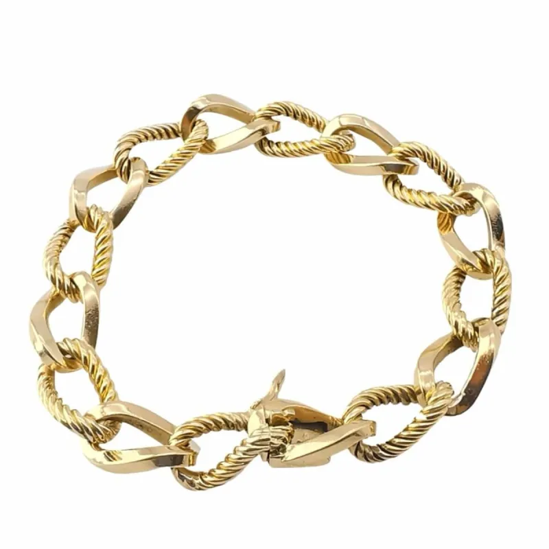 Bracelet chaine en Or jaune sold by 58 Facettes