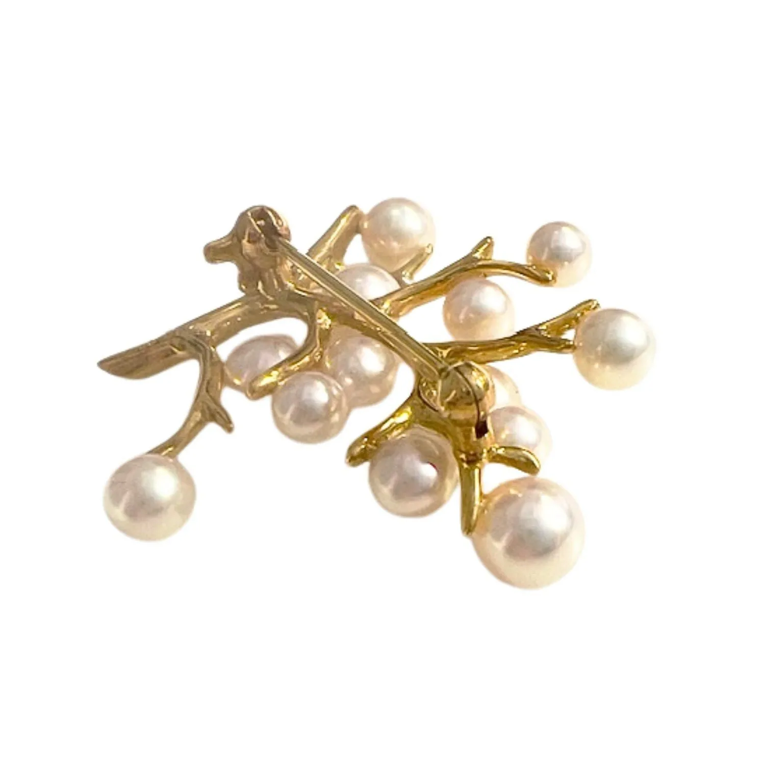 Broche en or avec perles sold by 58 Facettes product image thumbnail 4