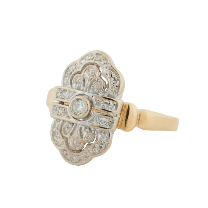 Bague Deux Ors - Diamants sold by 58 Facettes