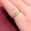 Bague or jaune et diamants sold by 58 Facettes