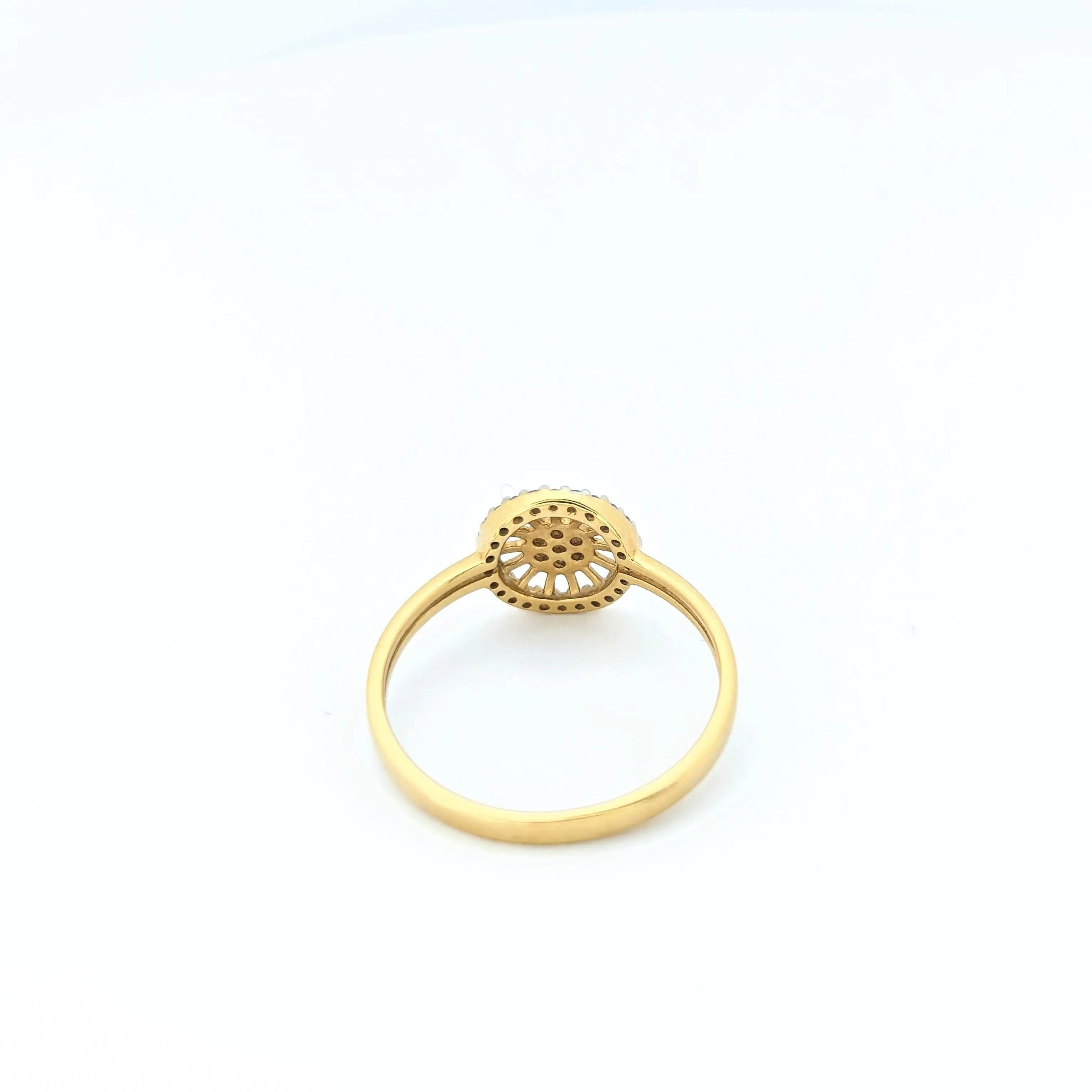 Bague or jaune et diamants sold by 58 Facettes product image thumbnail 4